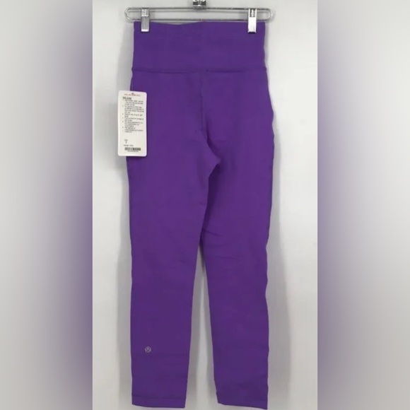 Lululemon “Will Crop” Leggings in Power Purple 🆕🔖 - Picture 6 of 10